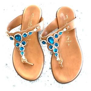 Contesa Italian Shoemakers sandals size 7